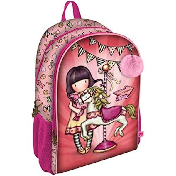 Mochila - SANTORO - Gorjuss - Messukaruselli - Mukautuva - Tytölle - Lapsi