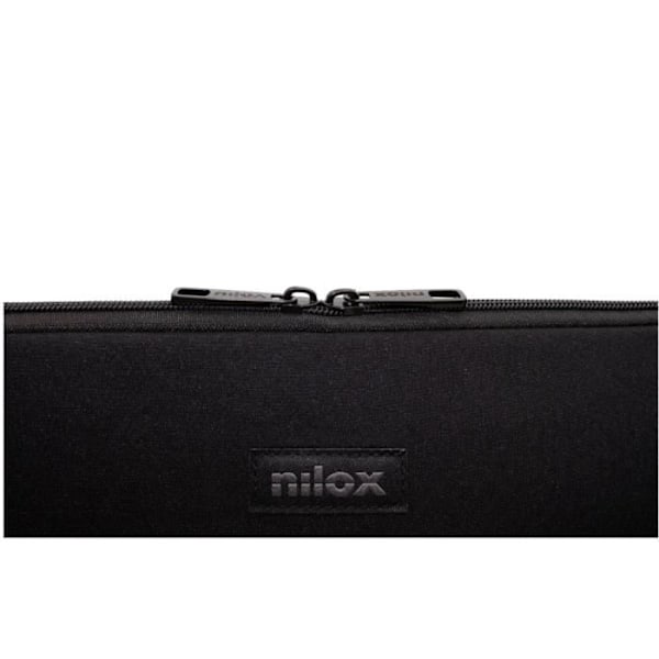 Bærepose til bærbar computer - NILOX - NXF1501 - 15.6 tommer - Neopren - Sort Svart