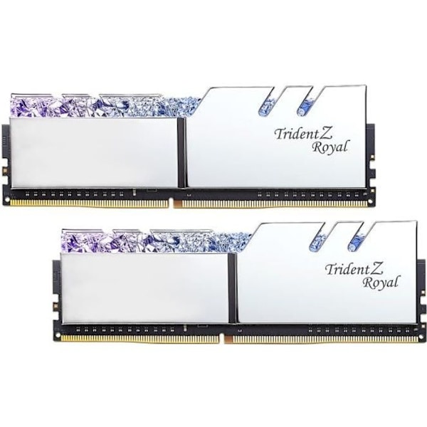 G.SKILL Trident Z ROYAL PC-hukommelse - 32 GB DDR4 3200 Mhz CL16 - Grå