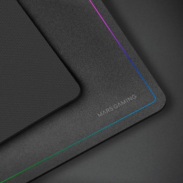 XXL musmatta - Mars Gaming - MMP224 - Halkfri - Nanotextilyta - Regnbågsdesign