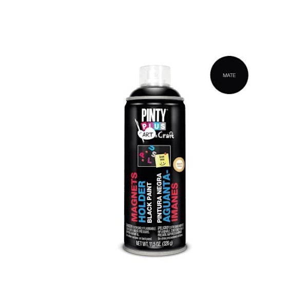 GENERIC - Pintyplus Art&Craft Spraymaling 520cc Magnetmaling Sort Pi104
