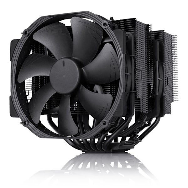 Noctua NH-D15 Chromax Sort CPU blæser - Sort - 140 mm - 19,2 - 24,6 dBA - 300-1500 rpm Sort