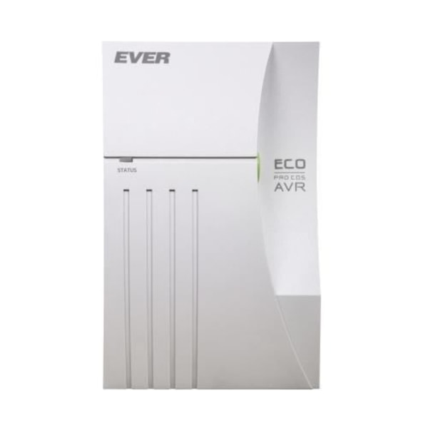 UPS - EVER - ECO PRO 1000 AVR CDS - 1 kVA - 650 W - 2 lähtöä AC