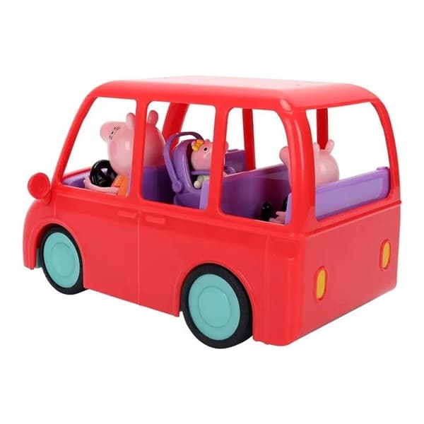 Peppa Pig perheauto Färgad