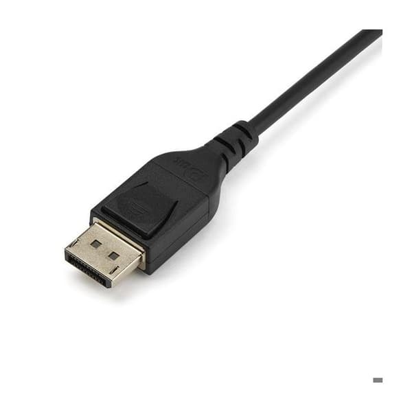 Videokabel DisplayPort 1.4 - StarTech.com - 2 m - VESA-certifierad - Plug and Play - Svart