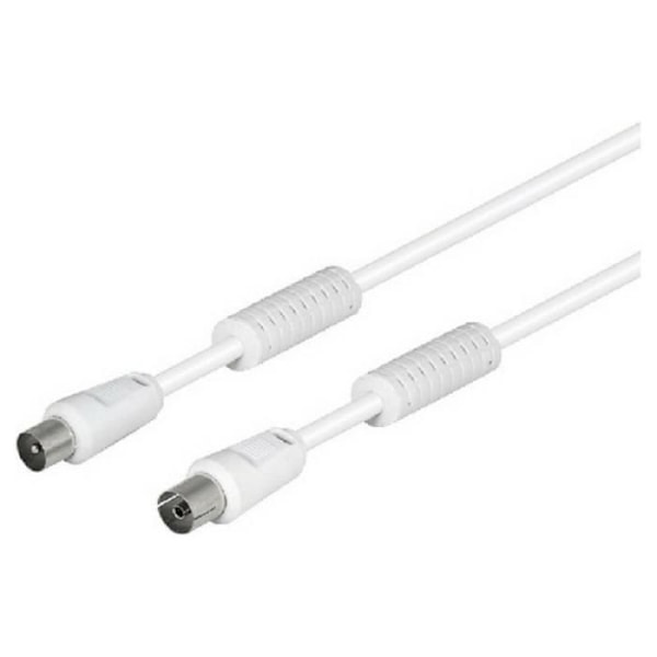 TM Electron White antennikaapeli 2 5 m