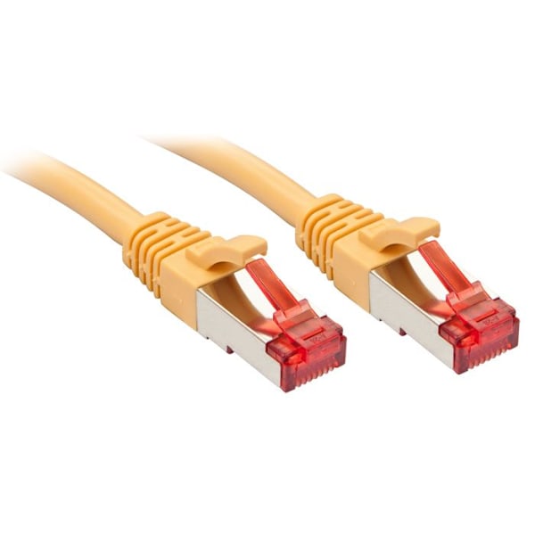 Cat.6 S-FTP netværkskabel, kobber, 250MHz, gul, 2