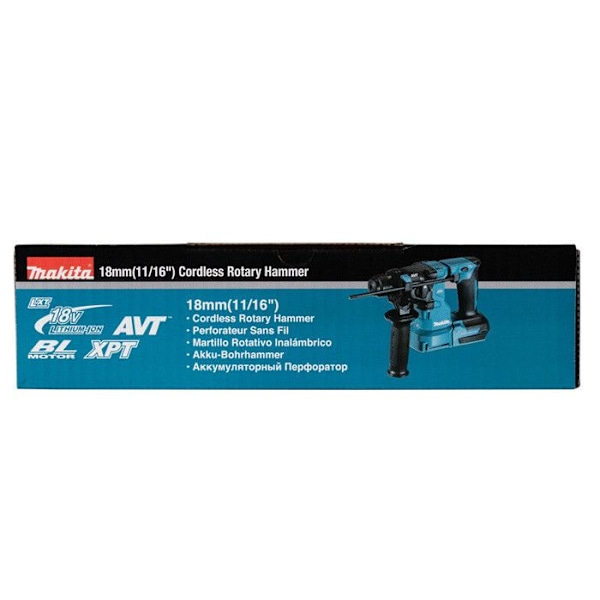 Porausvasara - Makita - DHR183Z - 18V - 500W - XPT-suojaus