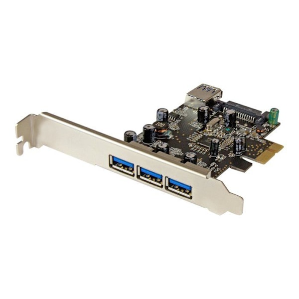 4-porttinen USB 3.0 PCI Express -ohjainkortti - STARTECH - USB PCIe -sovitin UASP:llä