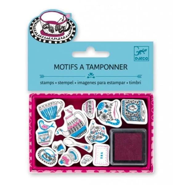 Mini tamponer : Te tid Mörklila
