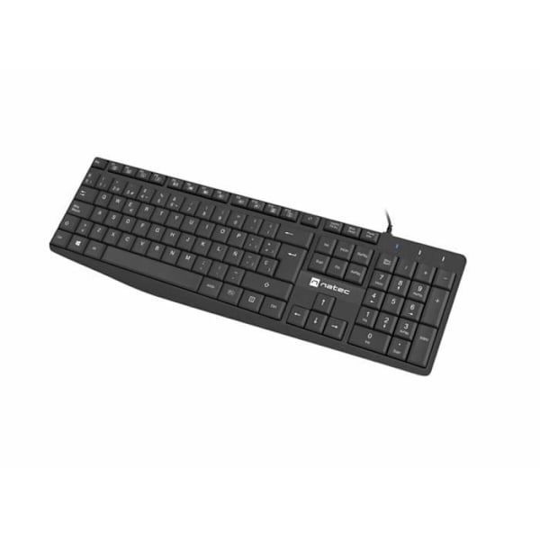 Natec NKL-1948 espanjalainen Qwerty-näppäimistö musta