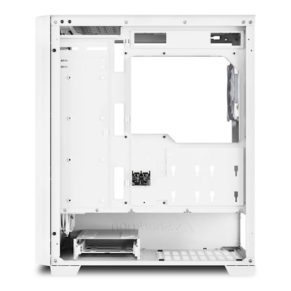 PC-kotelo - Sharkoon - VS9 RGB - Valkoinen - ATX - Esiasennetut RGB-LED-tuulettimet