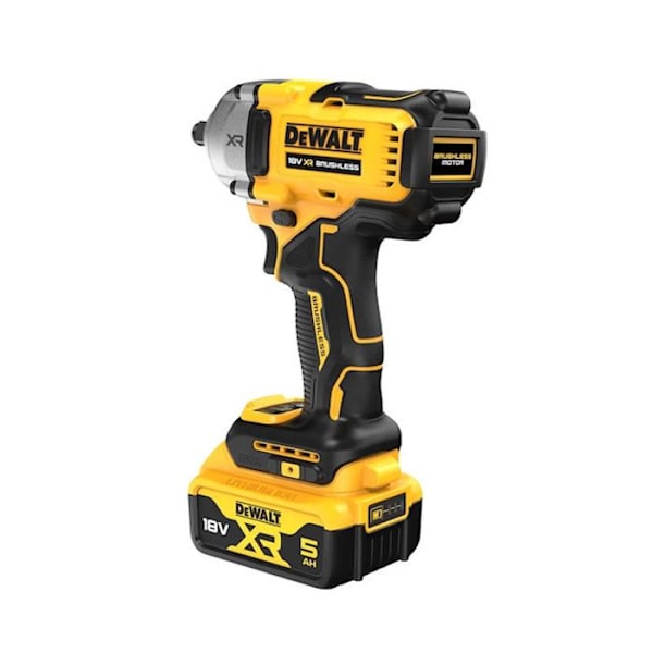 Kompakti iskupora 1/2' XR 18V 5.0Ah litiumioni harjaton DEWALT turvarengas - DCF891P2T-QW