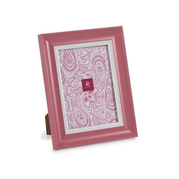 fotoramme pink plastikglas (6 enheder) (2 x 24 x 19 cm)