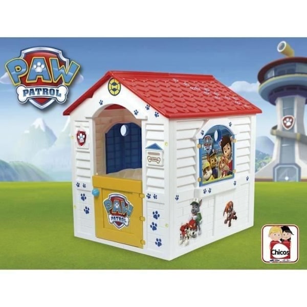 PAW PATROL Plast børnehus - Mål 84 x 103 x 104 cm Flerfärgad