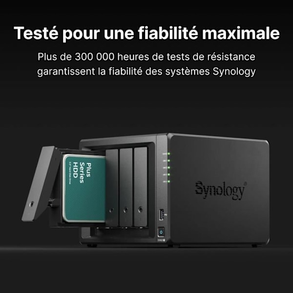 Intern hårddisk SYNOLOGY HAT3300-6T - 6 To - SATA 6Gb/s - 5400 varv/min