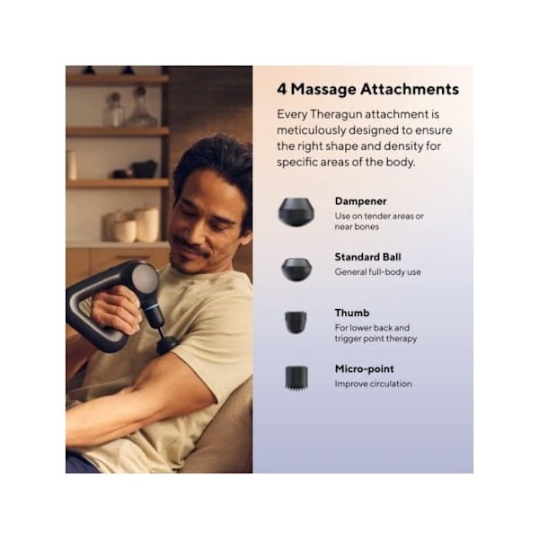 Therabody Theragun Prime G5 Massager TG02845 01 Sort Svart
