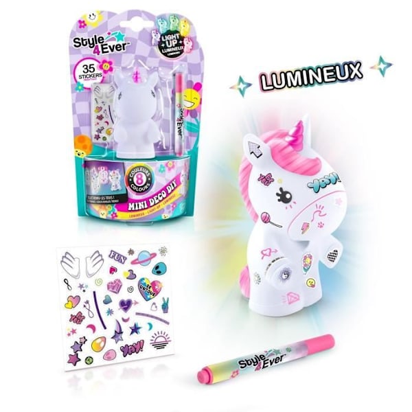 Canal Toys Style 4 Ever - Valoisa minifiguuri tee-se-itse-koristeeksi - Luovia harrastuksia lapsille - OFG 267 - Canal Lelut