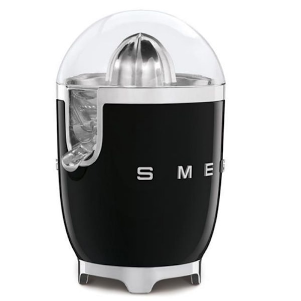 Citruspresser - SMEG - CJF11BLEU - 70 Watt - Antidrip hældetud - Tritan Renew Blank krom