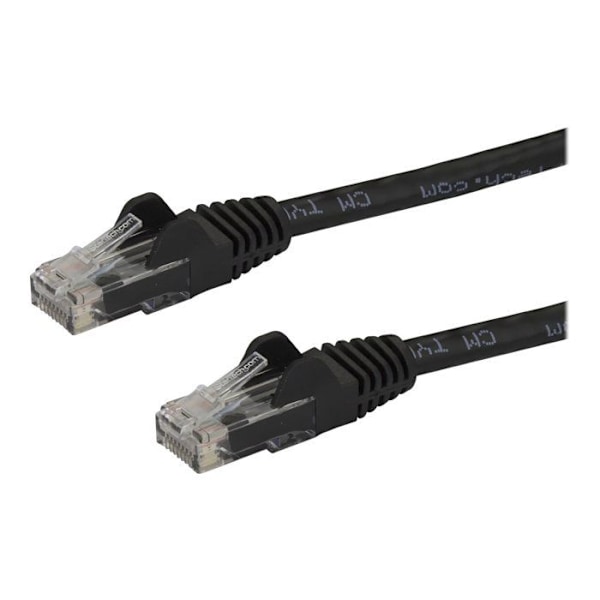 "Cortal Ethernet Cat 6 - STARTECH - 1,5 m - 100% Kupari - Gigabit-teknologia - Musta"