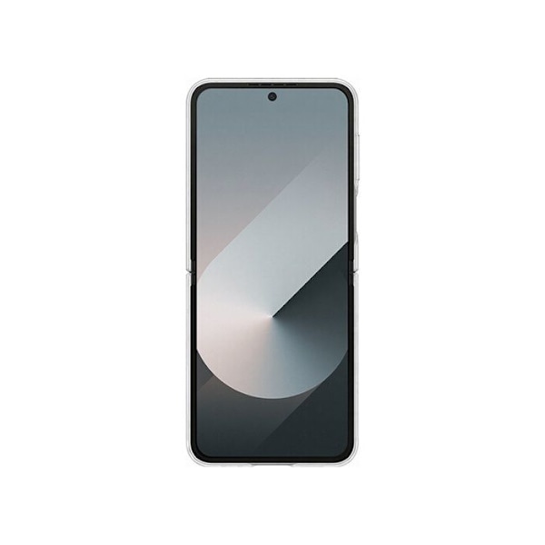 Coque - Samsung - Galaxy Z Flip6 - Grå - Blød - Personalisering NFC Grå