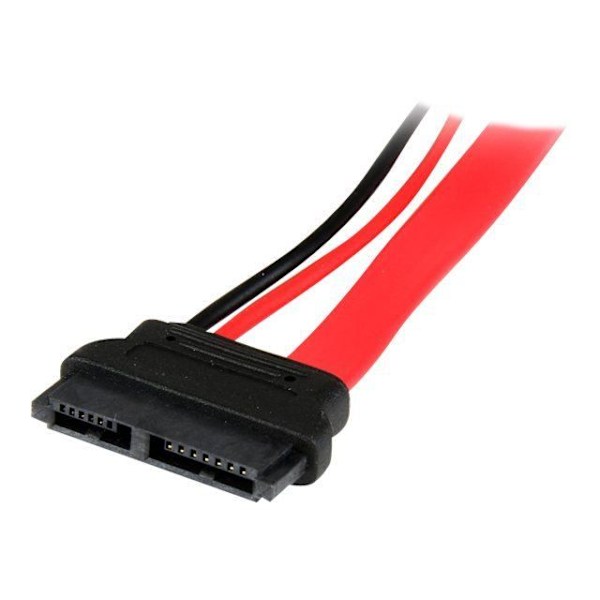 Ohut SATA-SATA-sovitin virtalähteellä - STARTECH.COM - ATA-sovitin - Serial ATA 150/300/600