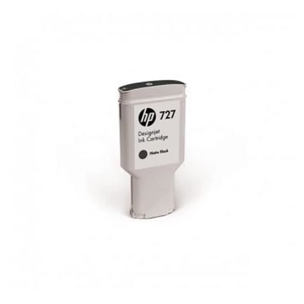 HP 727 mustepatruuna - Mattamusta - Vakiotilavuus 300 ml