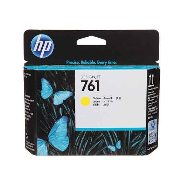 HP 761 gult printhoved - Inkjet - DesignJet T7100, T7200 produktionsprinter