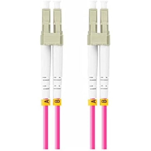 Optisk kabel - Lanberg - Duplex - Multi LC/UPC-LC/UPC - 5m - OM4 50/125 LSZH Lilla