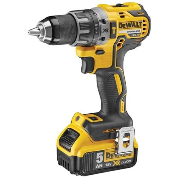 Paketti 18V iskuväännin DCD796 + iskuväännin DCF887 + 2 akku 5Ah + laturi + T-STAK-kotelo - DEWALT - DC