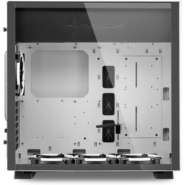 Sharkoon Pure Steel Gaming PC -kotelo, - 4044951027460