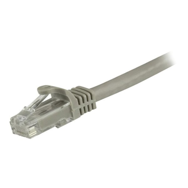 Ethernet-kaapeli Cat 6 - STARTECH - 1,5 m - 100% Kupari - RJ-45 - Harmaa
