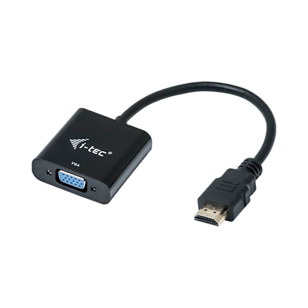 Videokaapeli - I-TEC - 15 cm - HDMI Uros - VGA Naaras - Videomuunnin