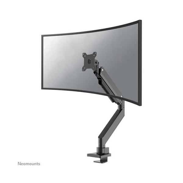 NEWSTAR NewStar skrivebordsbeslaget, model NM-D775BLACKPLUS, vipper, drejer og drejer, det er velegnet til fladskærme Sort