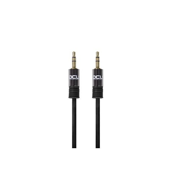 JACK ANSLUTNING 3.5 ST.M - 3.5 ST. M SVART 1,5m
