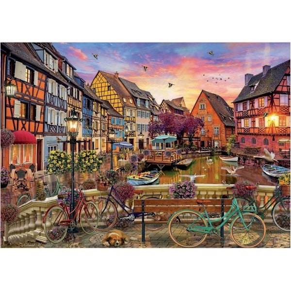 Puslespil 3000 brikker: Colmar