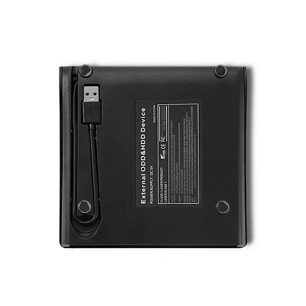 QOLTEC 51857 DVD-RW OPTISK DISKLEGER SORT