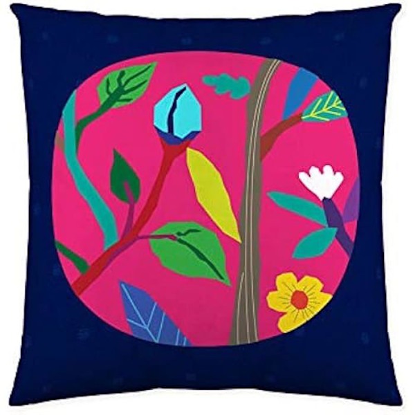 Kuddfodral - Couture - Luka - 50 x 50 cm - Flerfärgad - Inomhus Flerfärgad