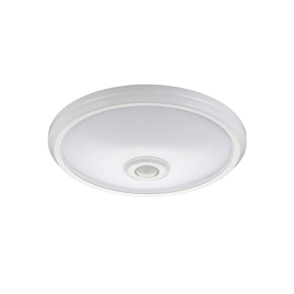 LED loftslampe med sensor og nødbelysning - EDM - IP20 1100 lumen 16W 30 LED'er 6.400K koldt lys Dagens hvide