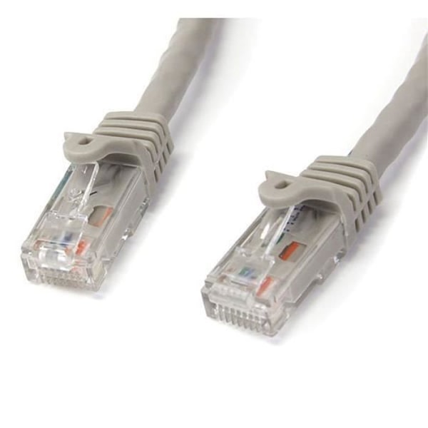 StarTech.com 22,8m Cat6 UTP-netværkskabel - Grå - Patch-ledning - Uskærmet snoet par (UTP)