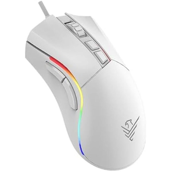 Phoenix Void Gaming Mouse - Hög prestanda - Vit - Kabel