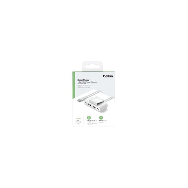 USB Hub - Belkin - 4 porte - 2x USB-C - 2x USB-A - 30W - Ledning 2m