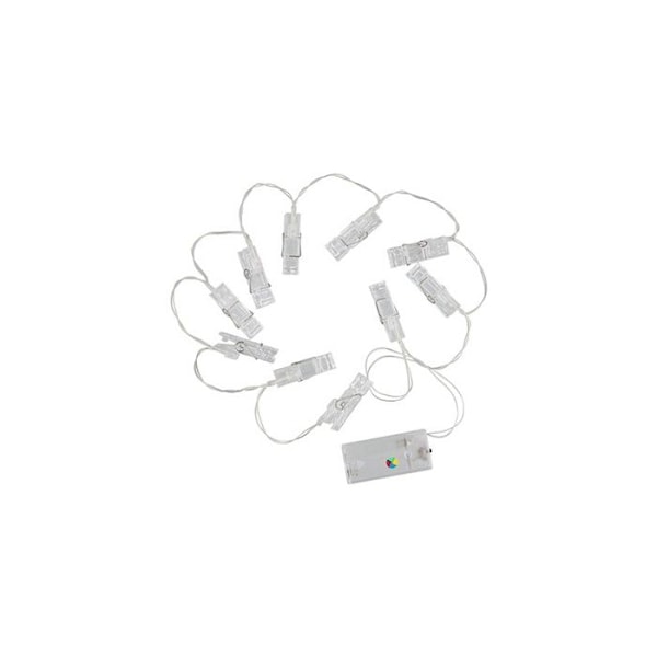 LED fotoljus - T'NB - Lensy - 10 klipp - 3,2 meter - Inomhus - Elektrisk Vit