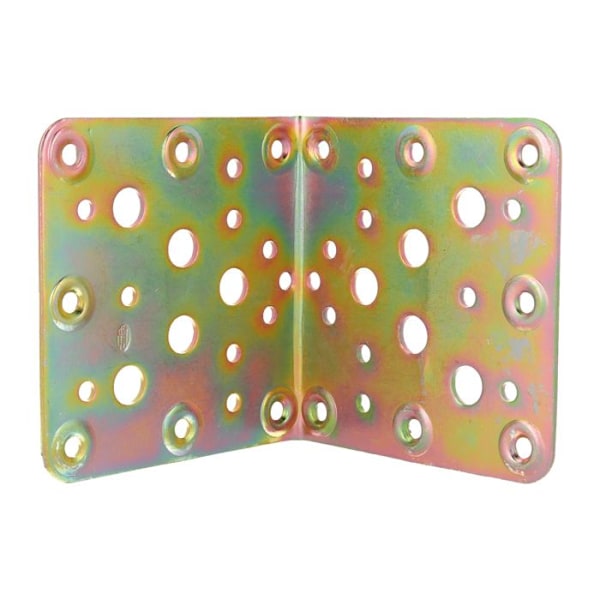 Reikävahvistuskulma teräksestä puurakenteiden kiinnittämiseen - AMIG - 100 x 100 x 2,2 mm