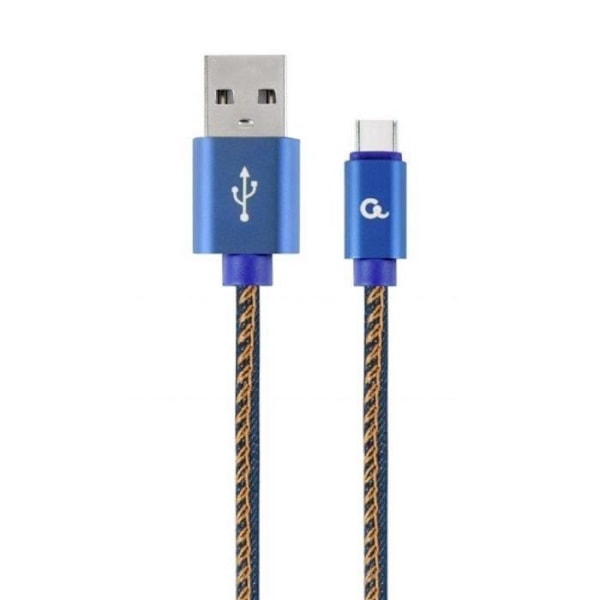 GEMBIRD Cablexpert USB-kaapeli USB 2.0 USB A USB C Sininen - CC-USB2J-AMCM-1M-BL