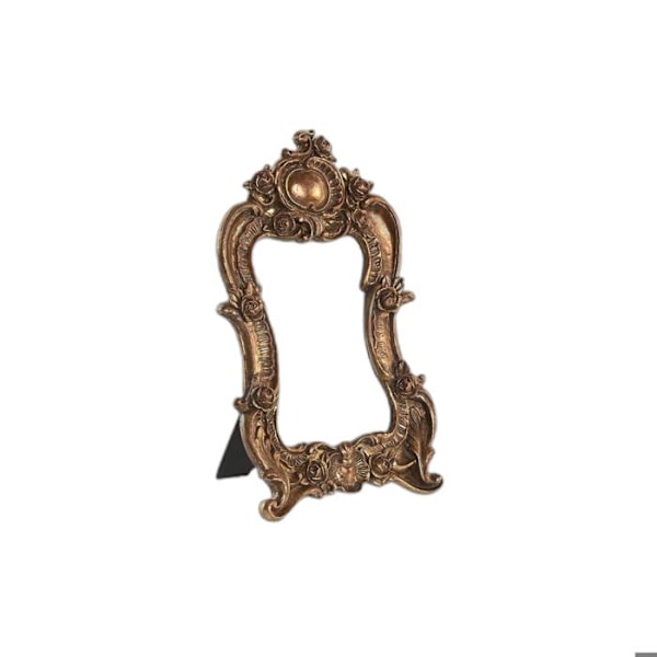 Resin fotoram DKD Home Decor guld-