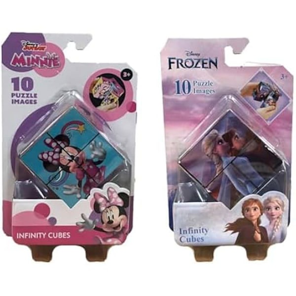 Puslespil - CEFA TOYS - Puslespil Infinity Cube - Disney Prinsesser - 21 x 13 x 6 cm - Multifarvet