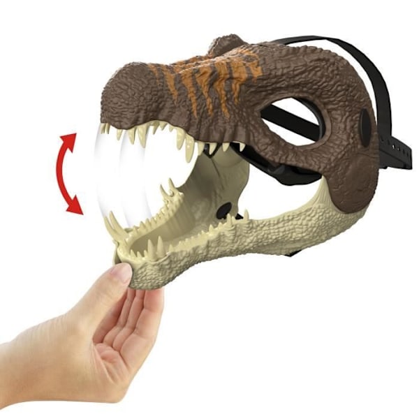 Jurassic World - Spinosaurus-dinoasuuden naamari - JGG12