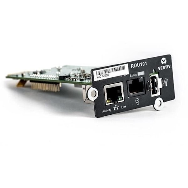 EMERSON Liebert Intellislot -tietoliikennekortti - Etävalvontakortti - 10/100 Ethernet x 1