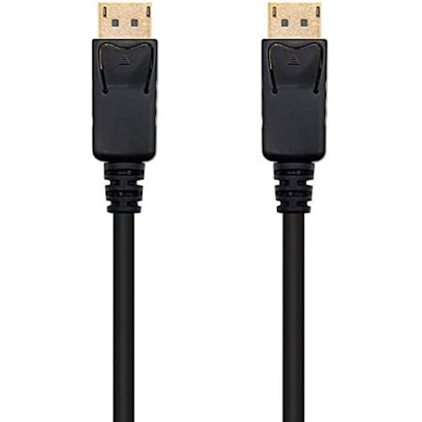 DISPLAYPORT kabel - NANO KABEL - DP/M-DP/M - 0,5 m - 4K opløsning - 24 karat guldbelagt